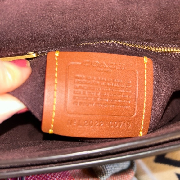 Coach Red Crossbody Bag - Picture 12 of 13